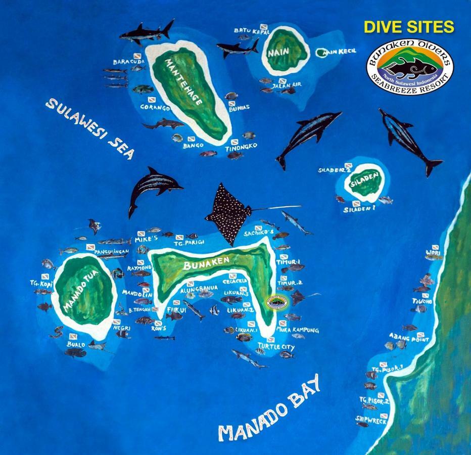 Bunaken Divers Sea Breeze Resort Exteriér fotografie